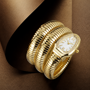 Eternal Bling White Serpentine Wrap Around Bracelet watch