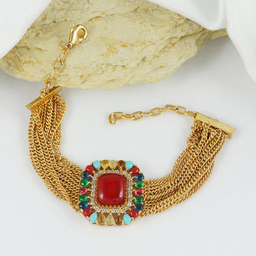 Eternal Bling Multicolor Adjustable Bracelet