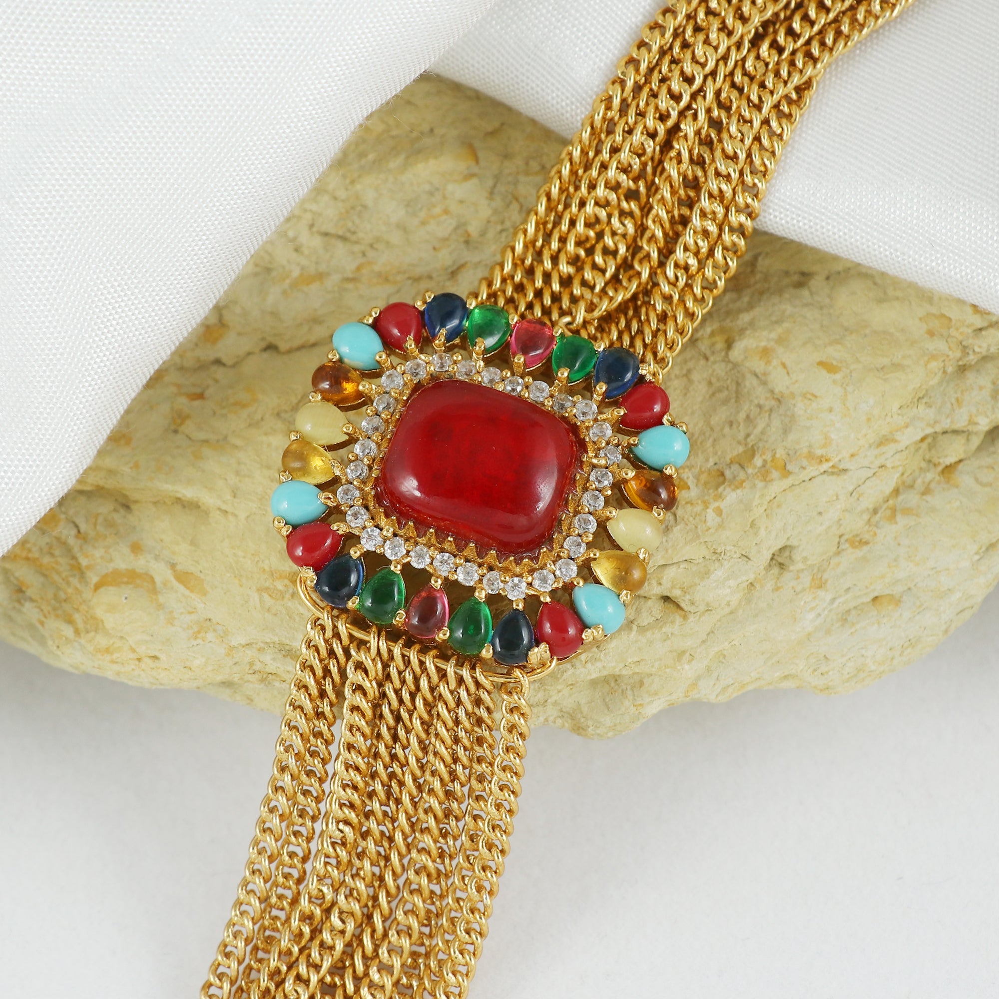 Eternal Bling Multicolor Adjustable Bracelet