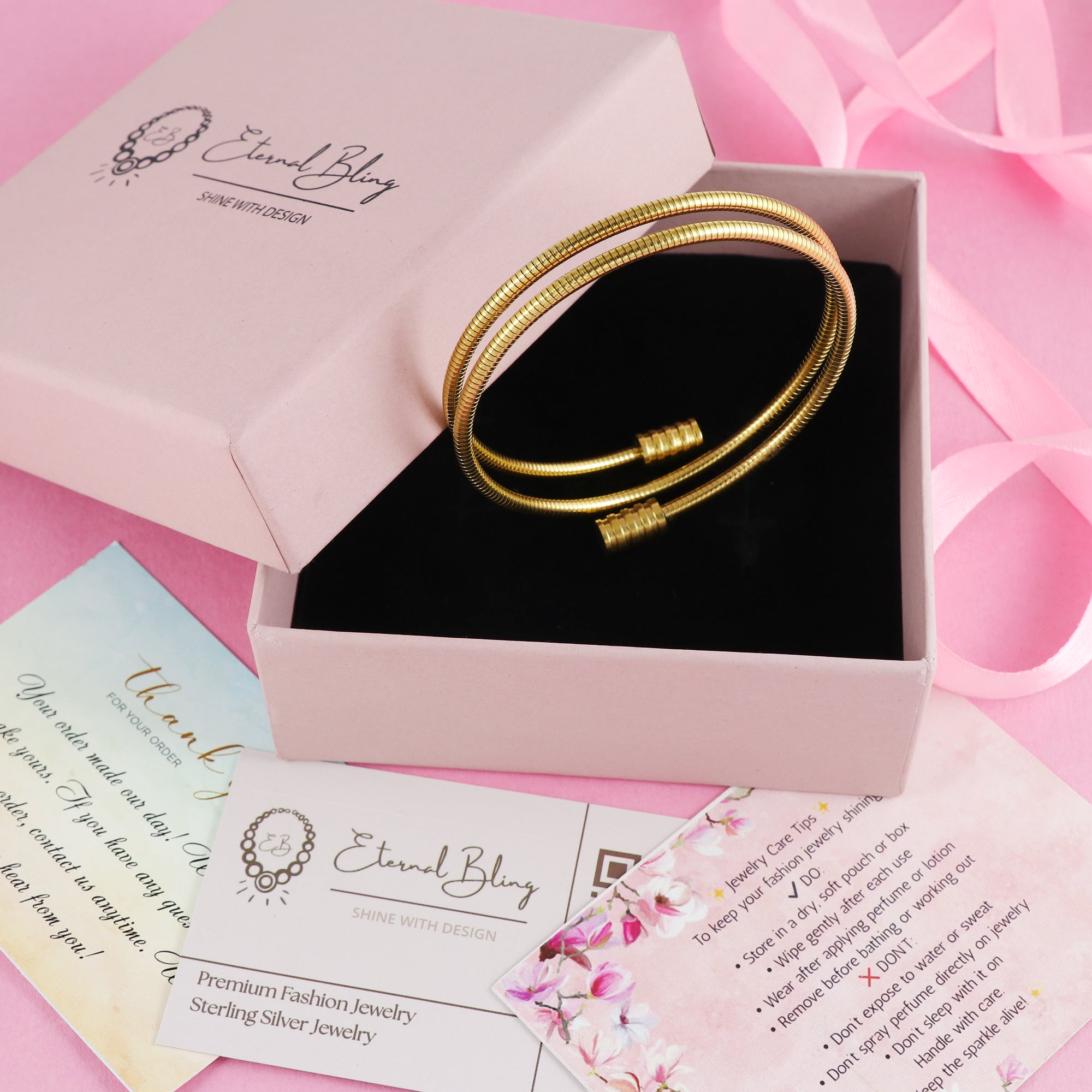 Eternal Bling Circular Contemporary Bracelet