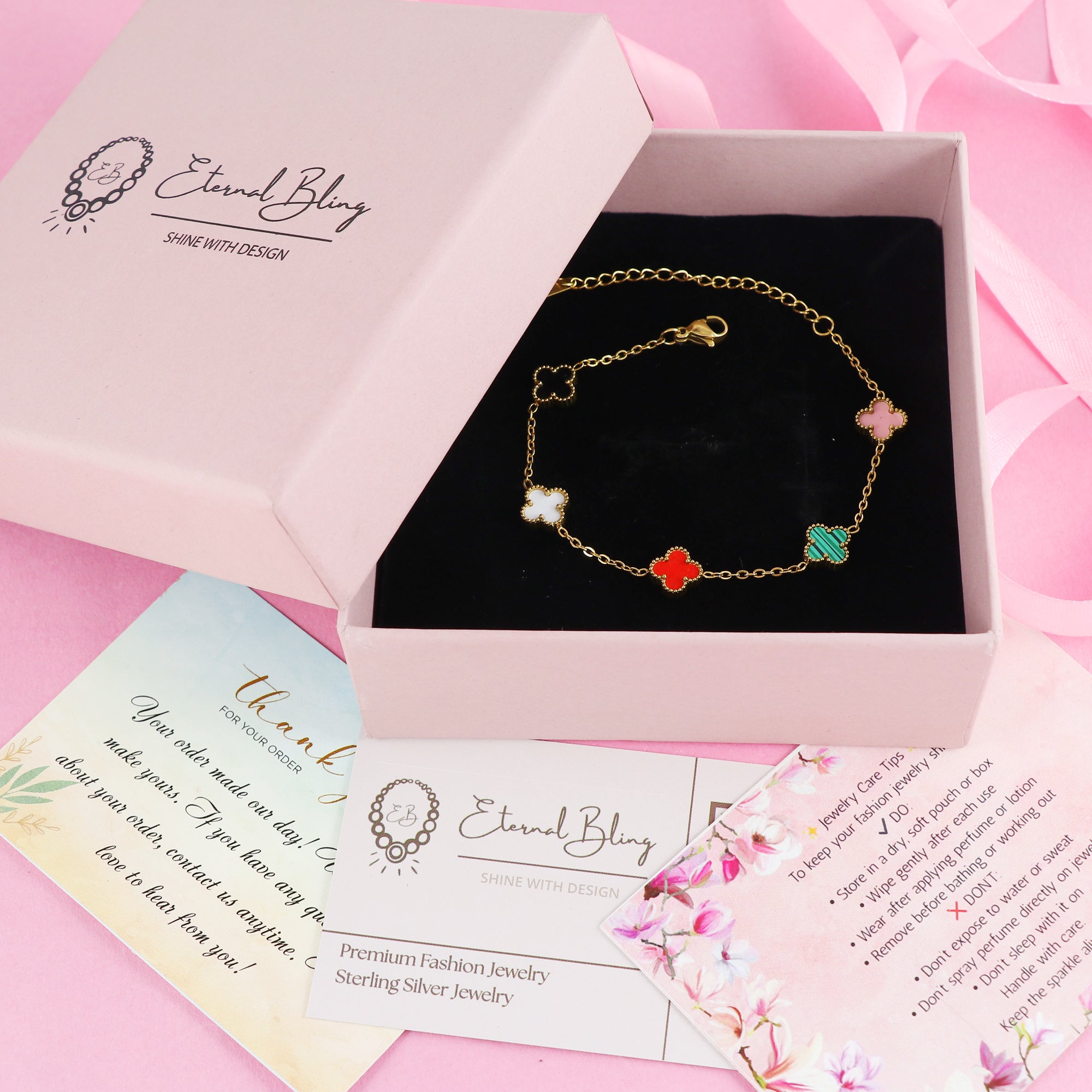 Eternal Bling Designer Multicolor Bracelet