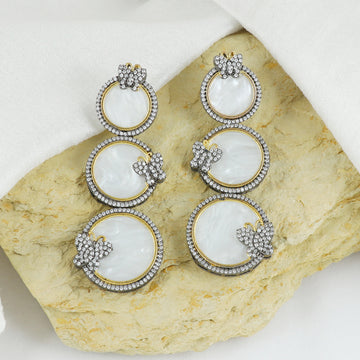 Eternal Bling Oxidised Butterfly Danglers