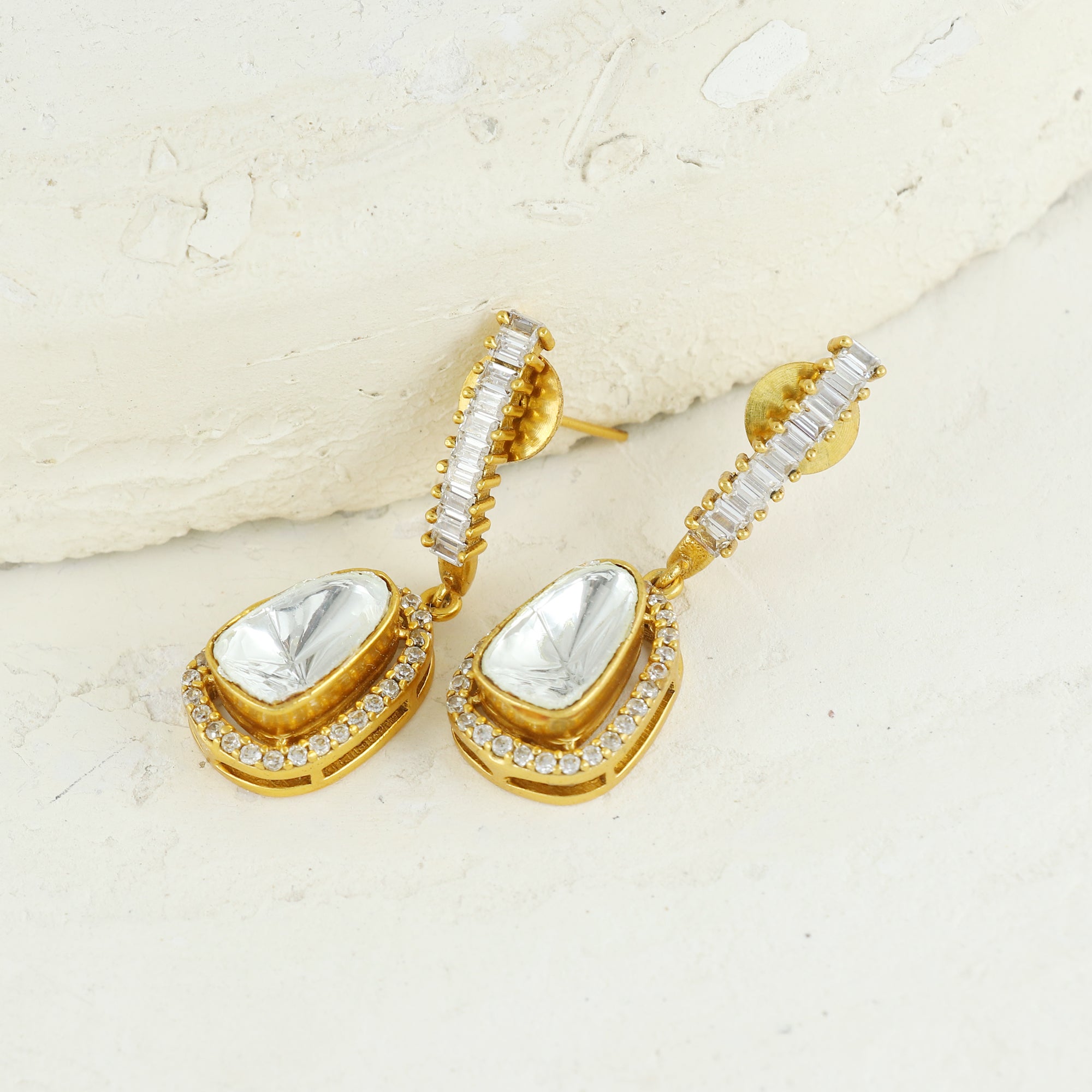 Eternal Bling Polki Hanging earring