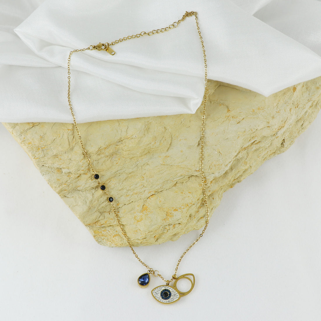 Eternal Bling Evil Eye Designer pendant with chain