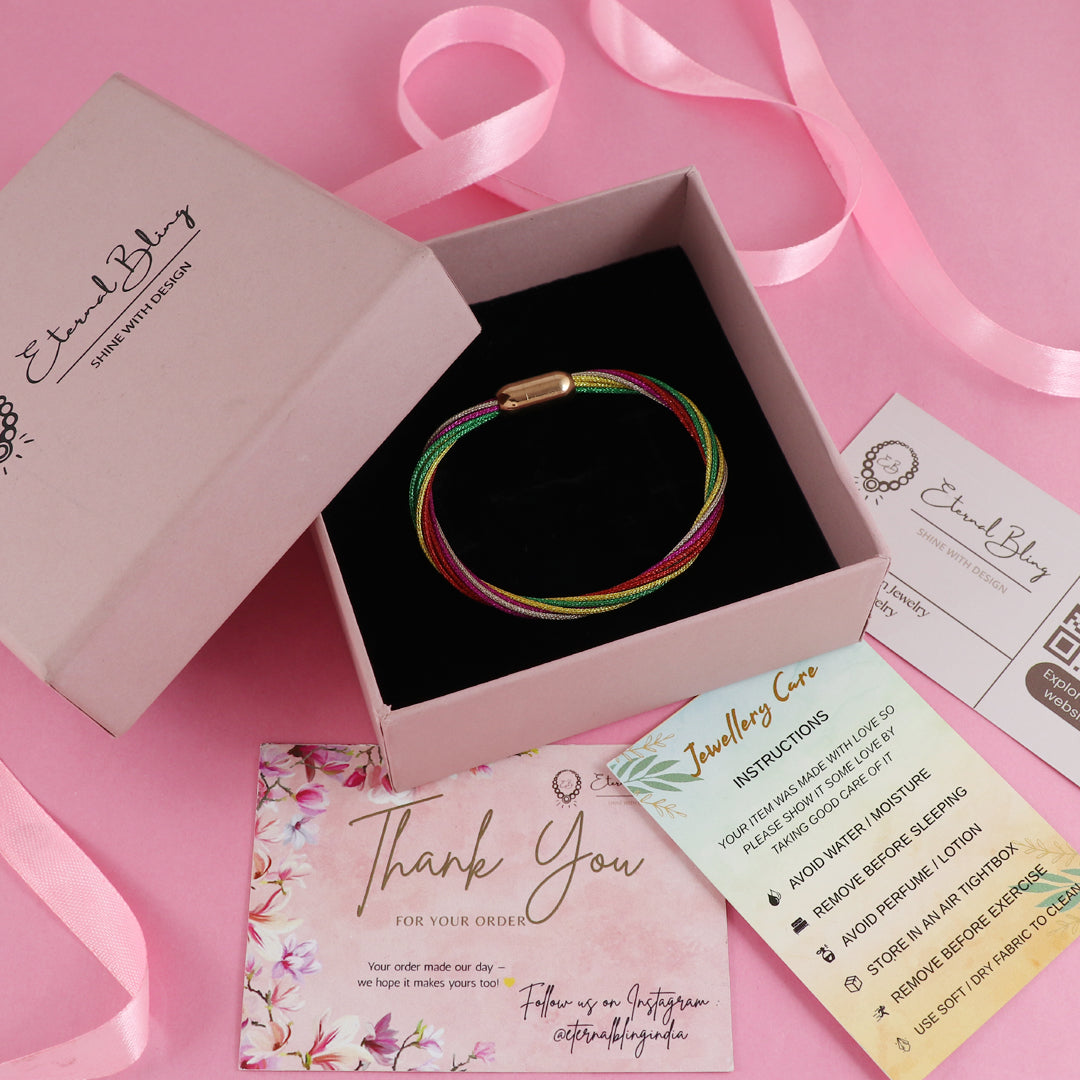 Eternal Bling Thread Bracelet