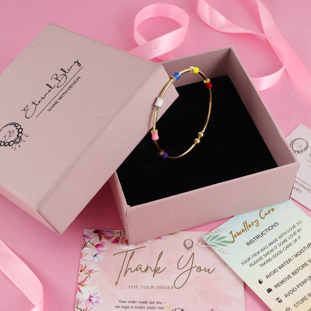 Eternal Bling Multicolor Sleek Bracelet