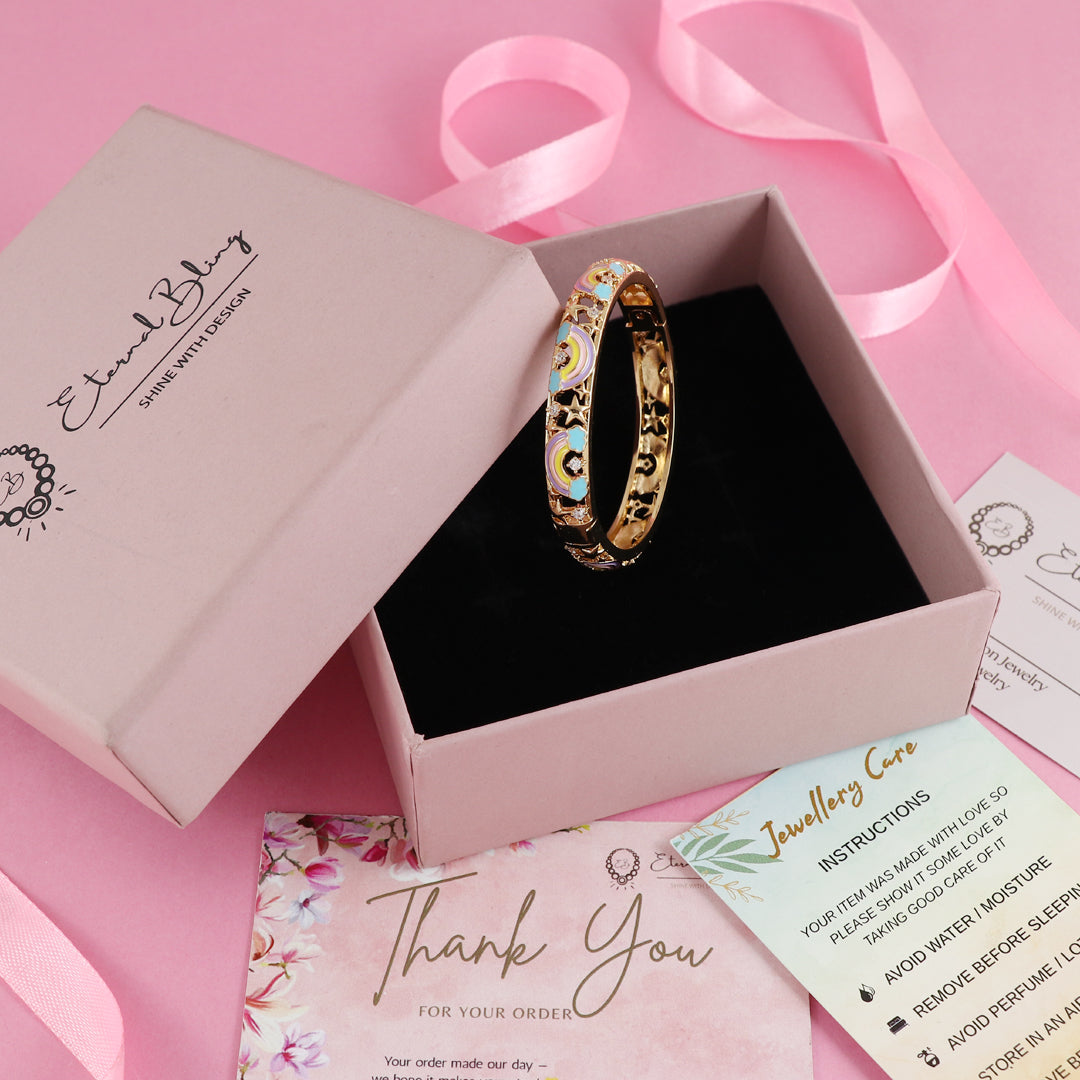 Eternal Bling Kids Rainbow Kada