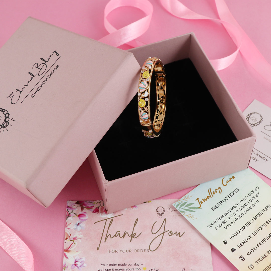 Eternal Bling Kids Flower Kada