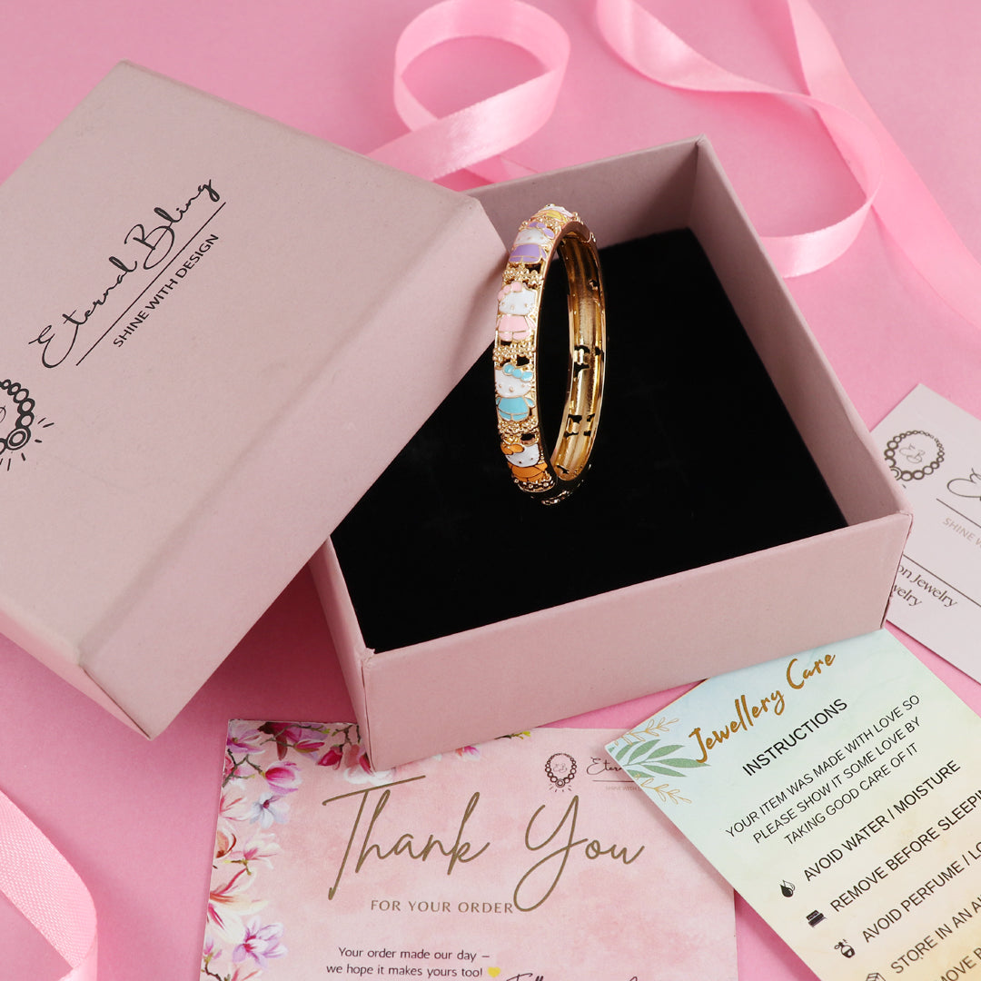 Eternal Bling Kids Kitty Kada