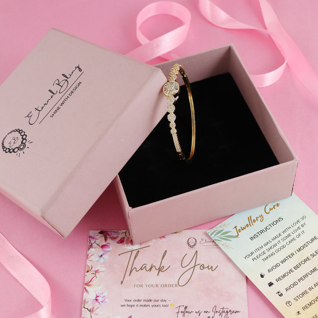 Eternal Bling Crystal Stones heavy Bracelet