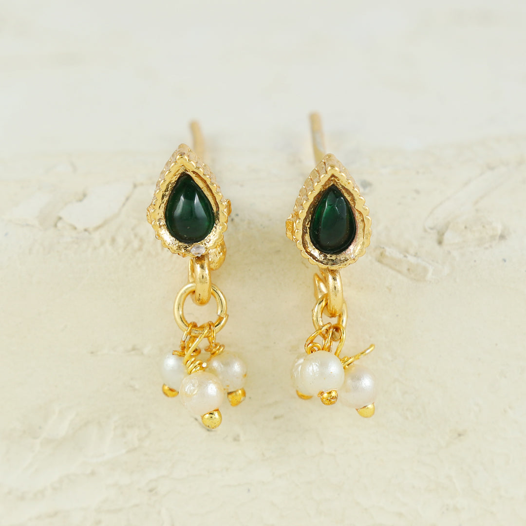 Eternal Bling Gold Traditional Necklace set