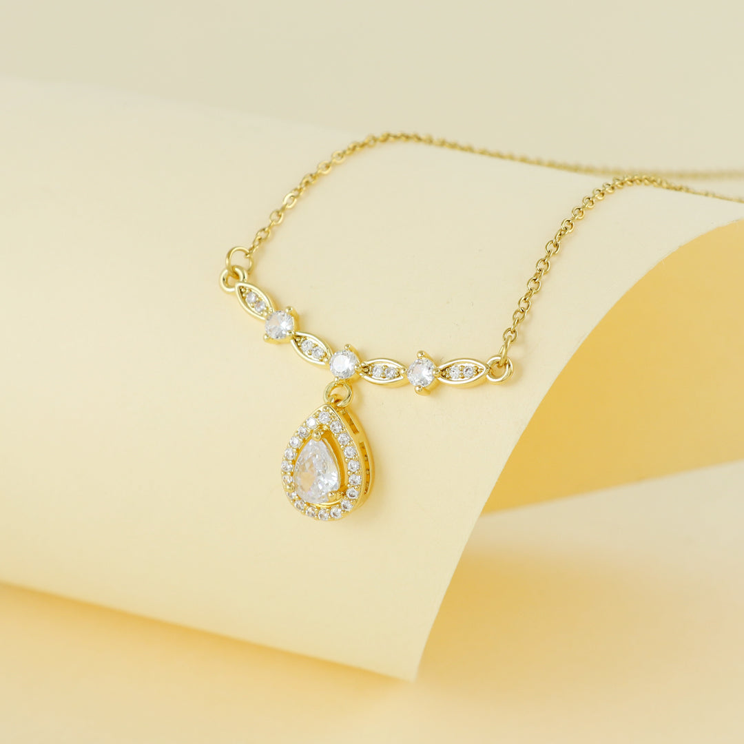 Eternal Bling Crystal Mangalsutra style pendant