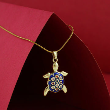 Eternal Bling Tortoise Pendant