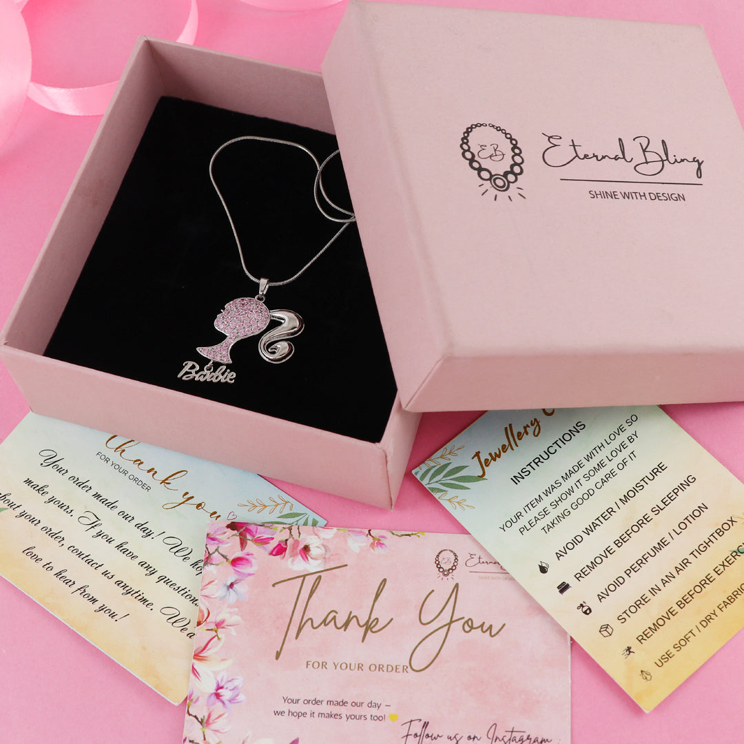 Eternal Bling Barbie pendant