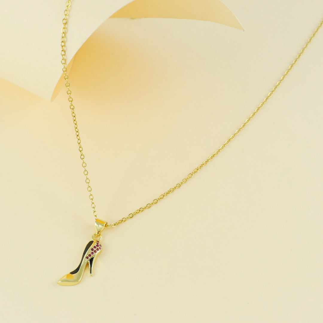 Eternal Bling Cindrella Shoe Pendant