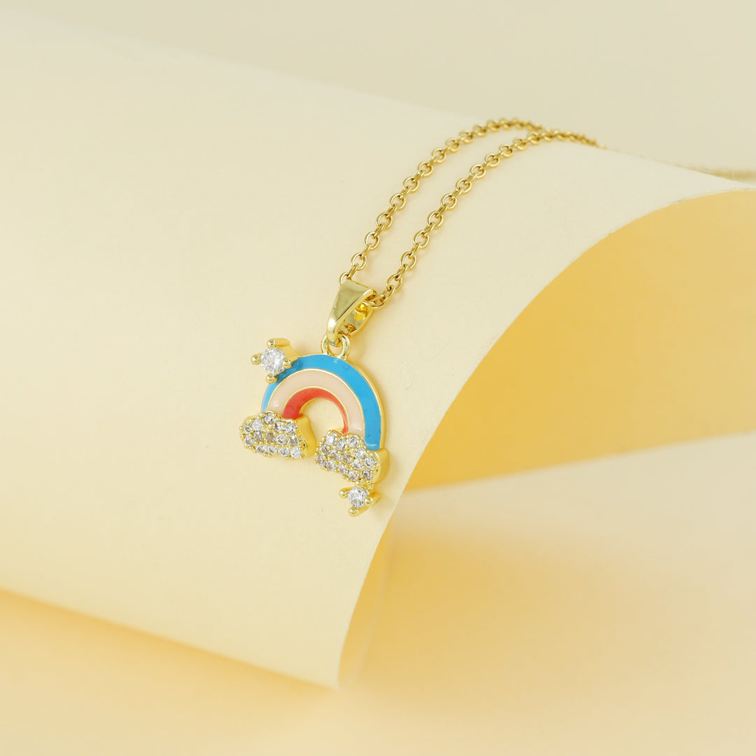 Eternal Bling Rainbow Pendant