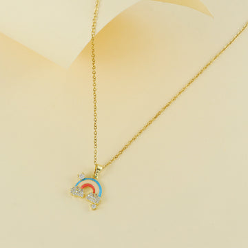 Eternal Bling Rainbow Pendant