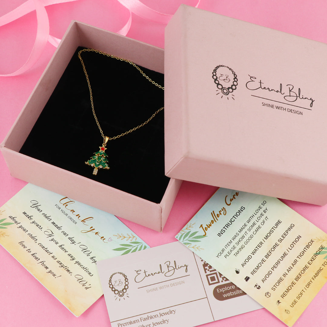 Eternal Bling Christmas Tree pendant