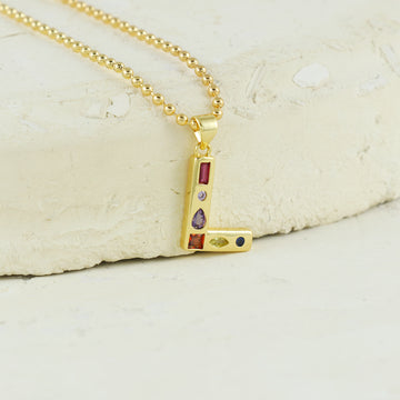 Eternal Bling Multicolor L Pendant
