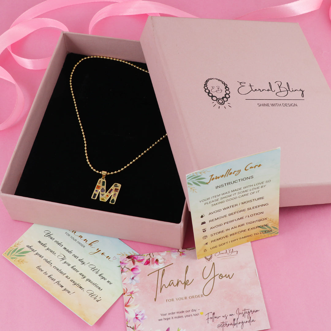 Eternal Bling Multicolor M pendant