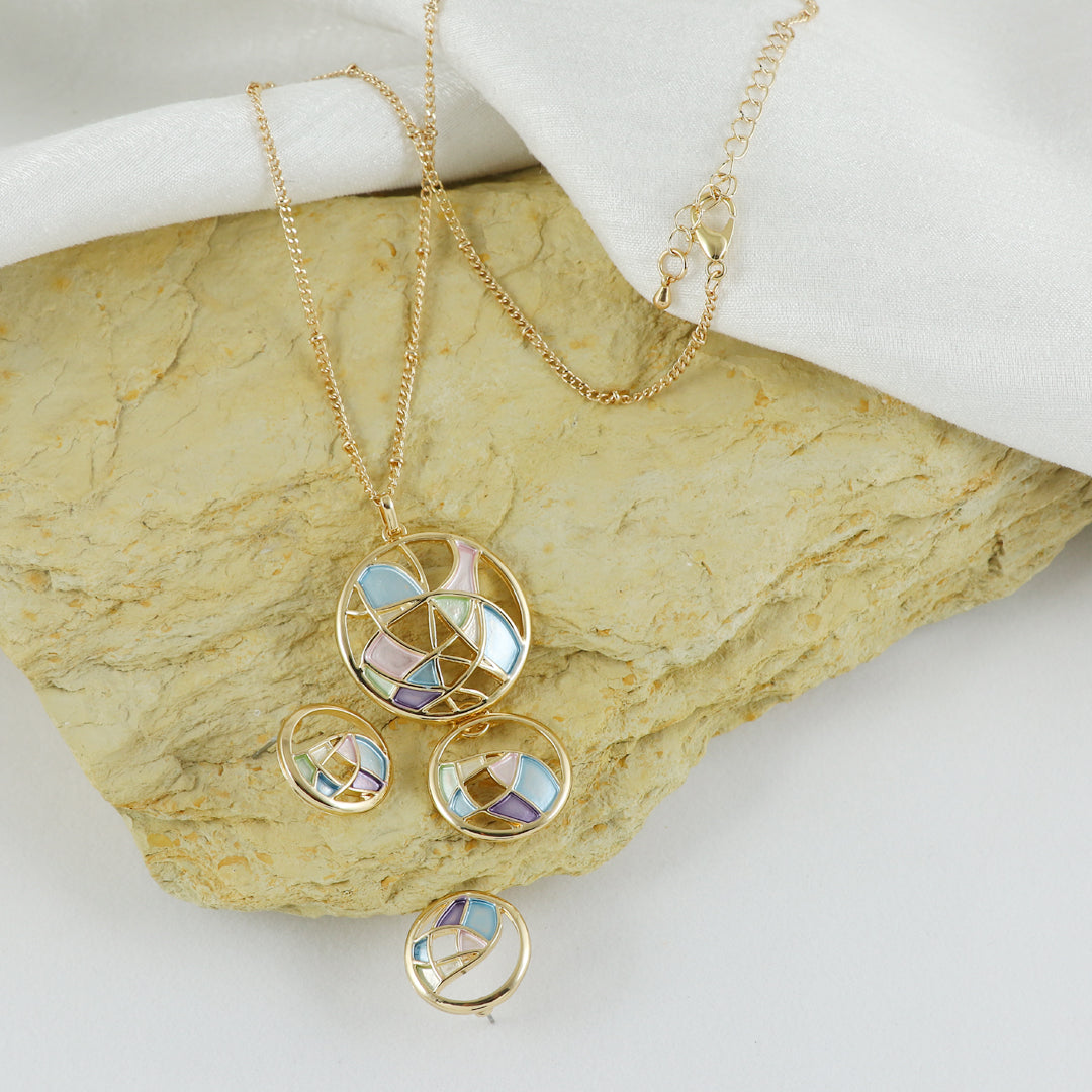 Eternal Bling Western Pendant set