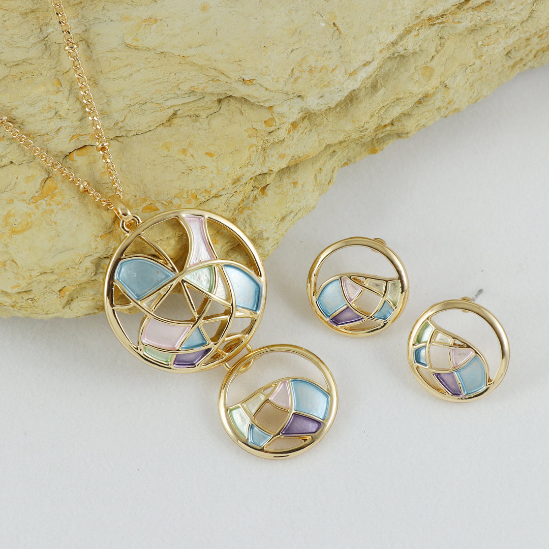 Eternal Bling Western Pendant set