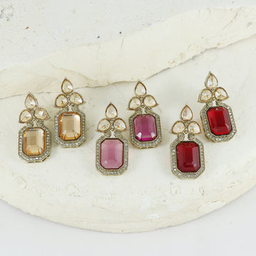 Eternal Bling Colored Stone Earring
