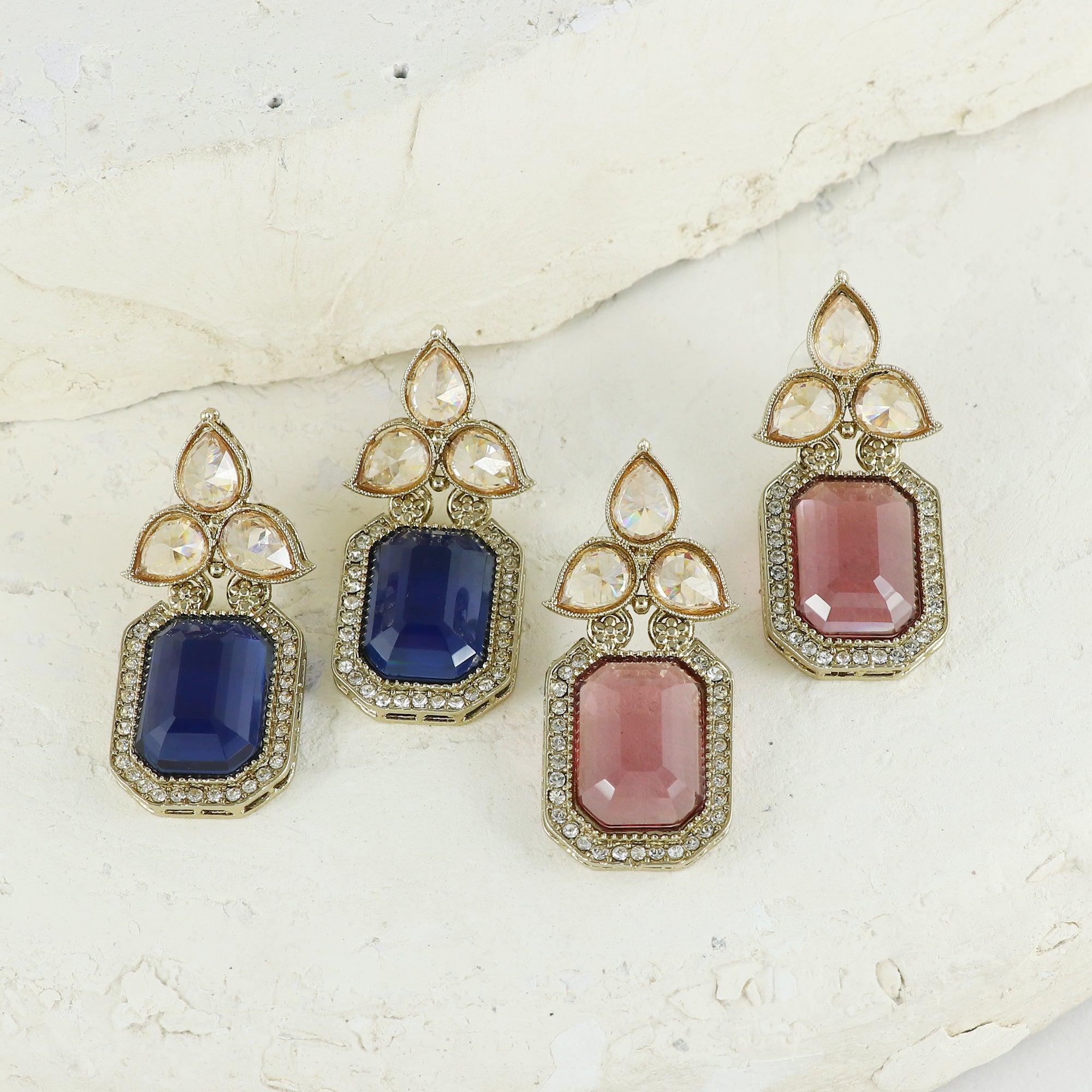 Eternal Bling Colored Stone Earring