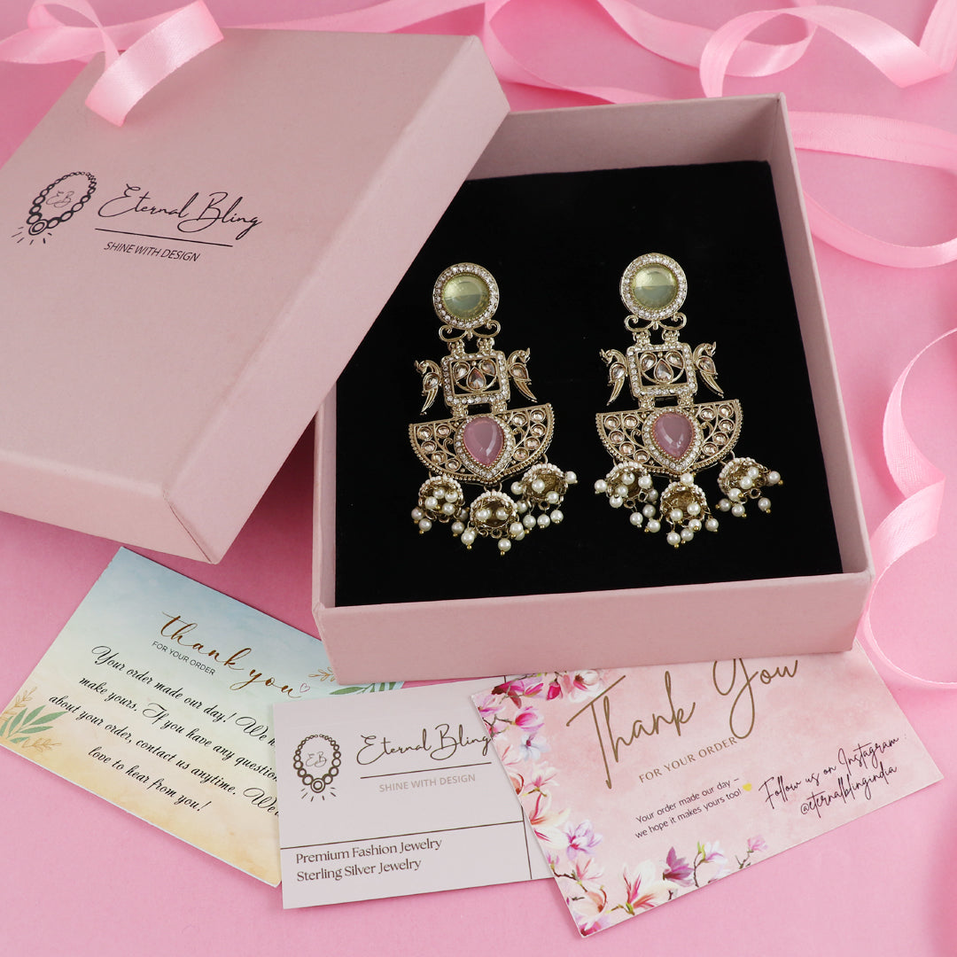 Eternal Bling Stone Heavy Earring