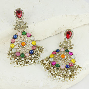 Eternal Bling Multicolor Heavy Earring