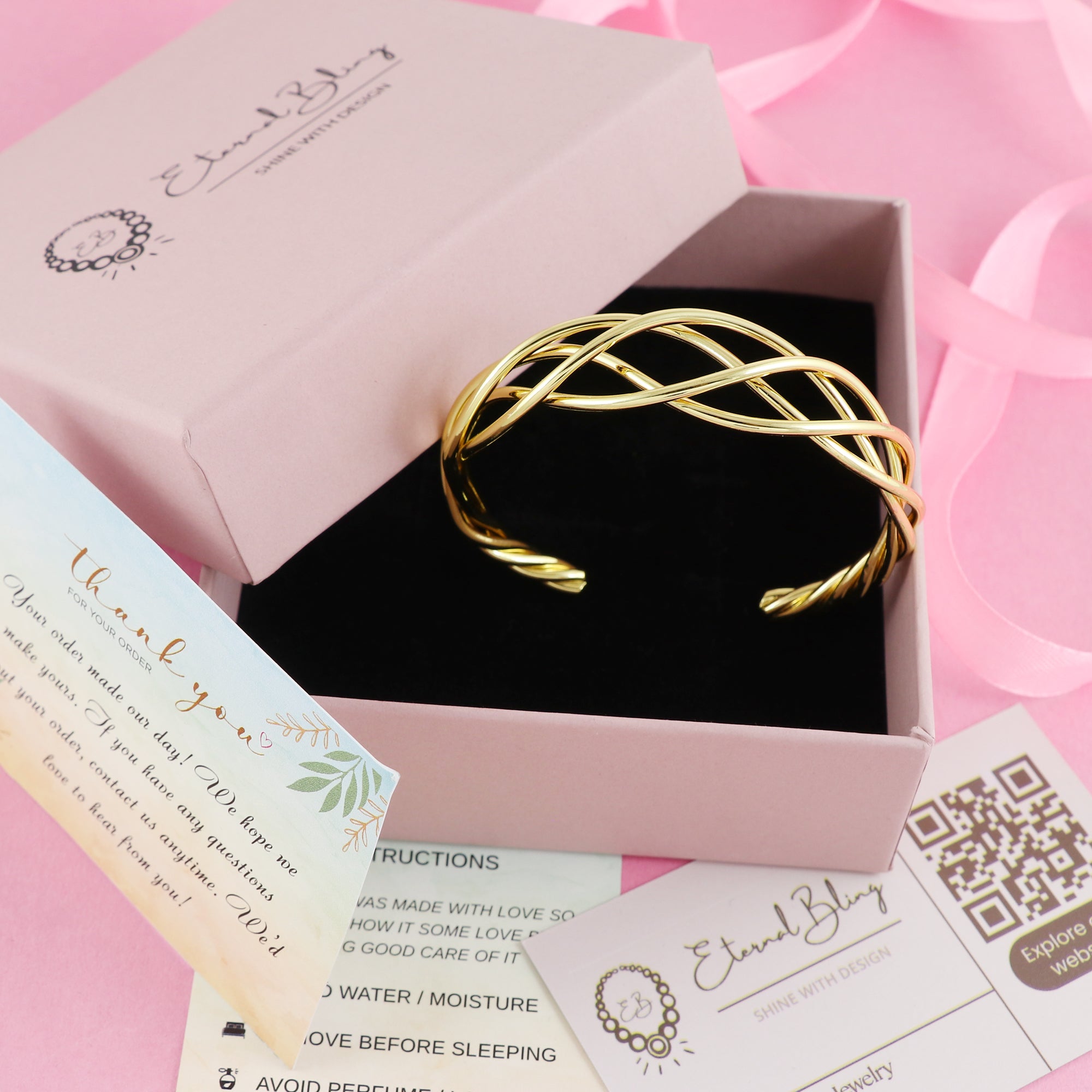 Eternal Bling Adjustable Stylish Kada
