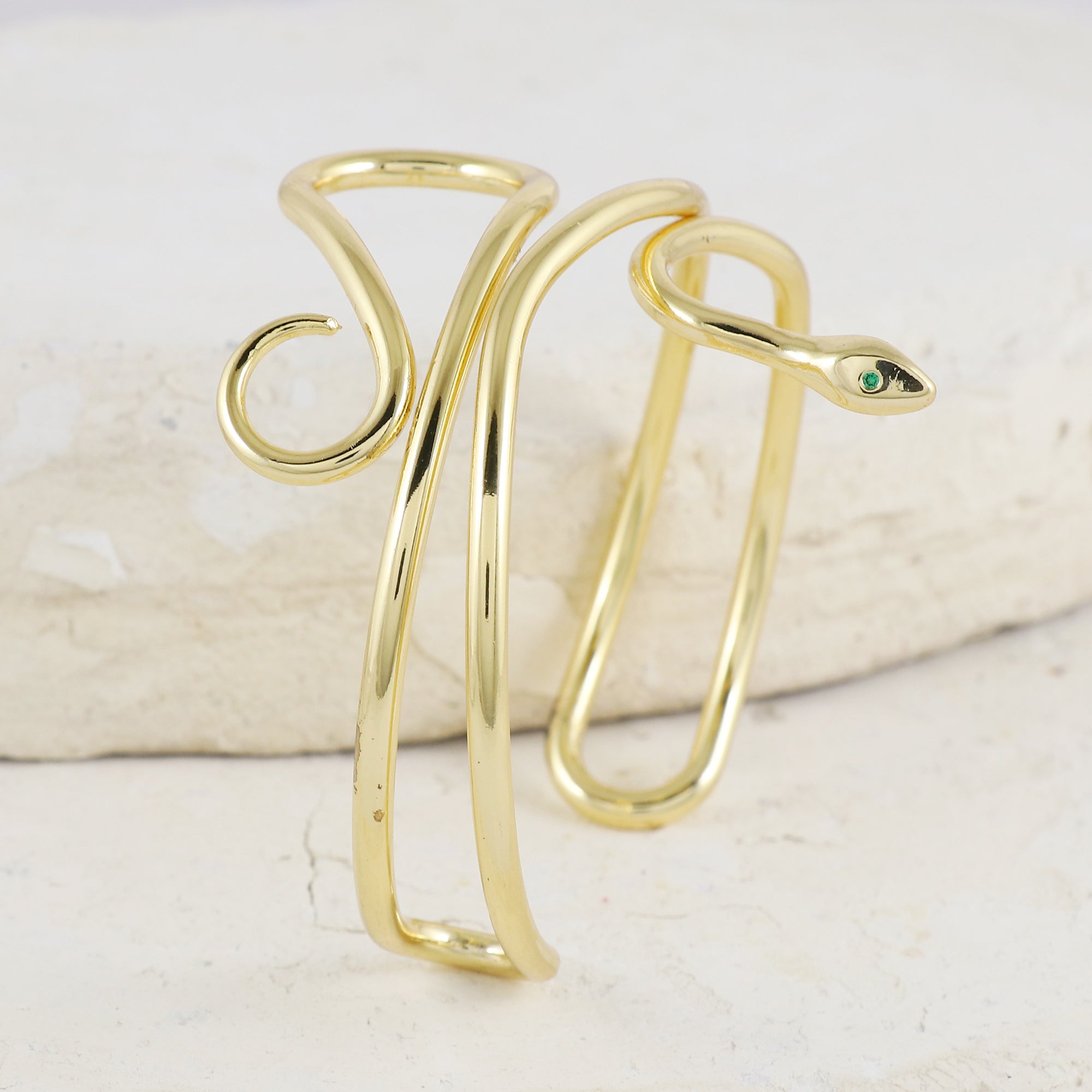 Eternal Bling Adjustable Snake Kada