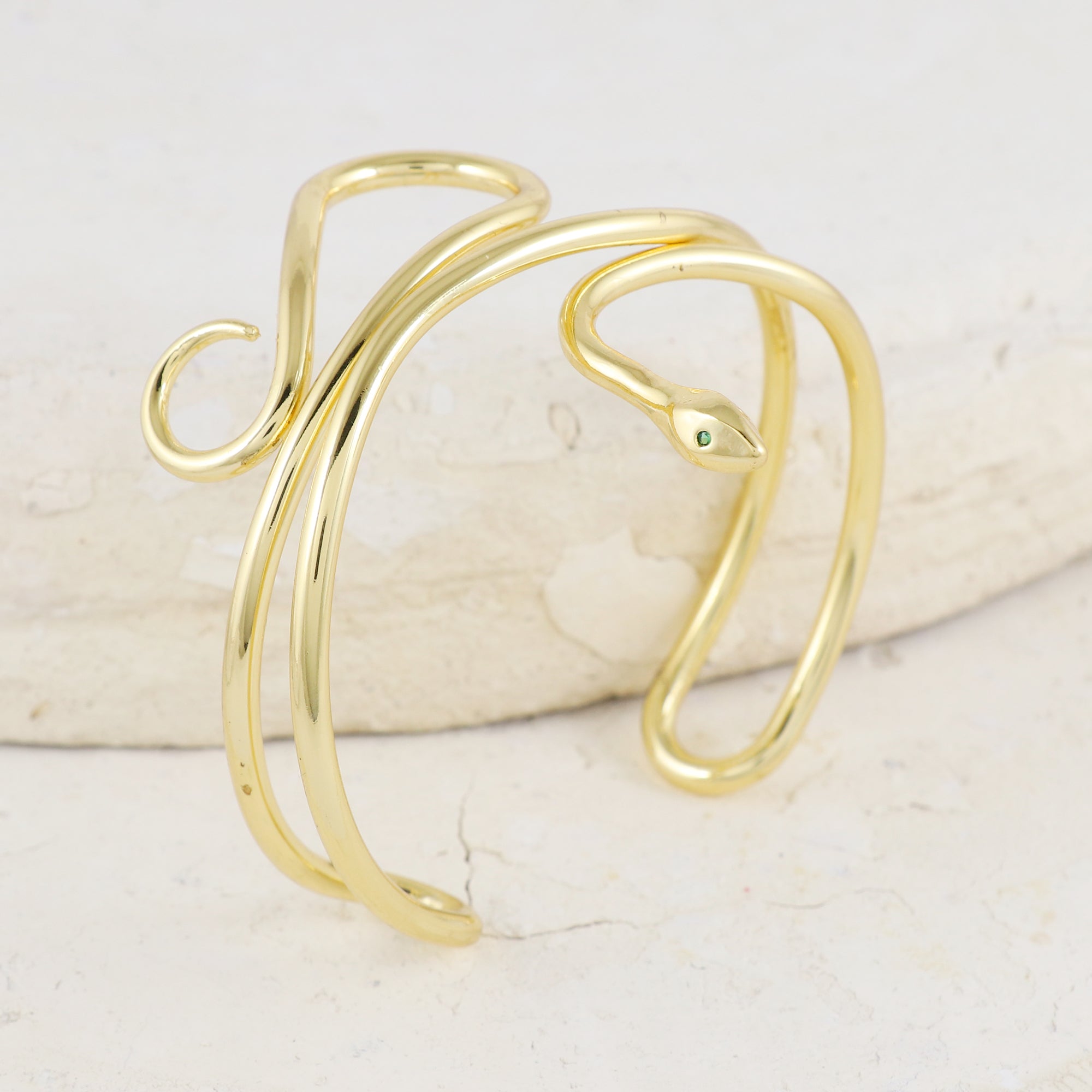 Eternal Bling Adjustable Snake Kada