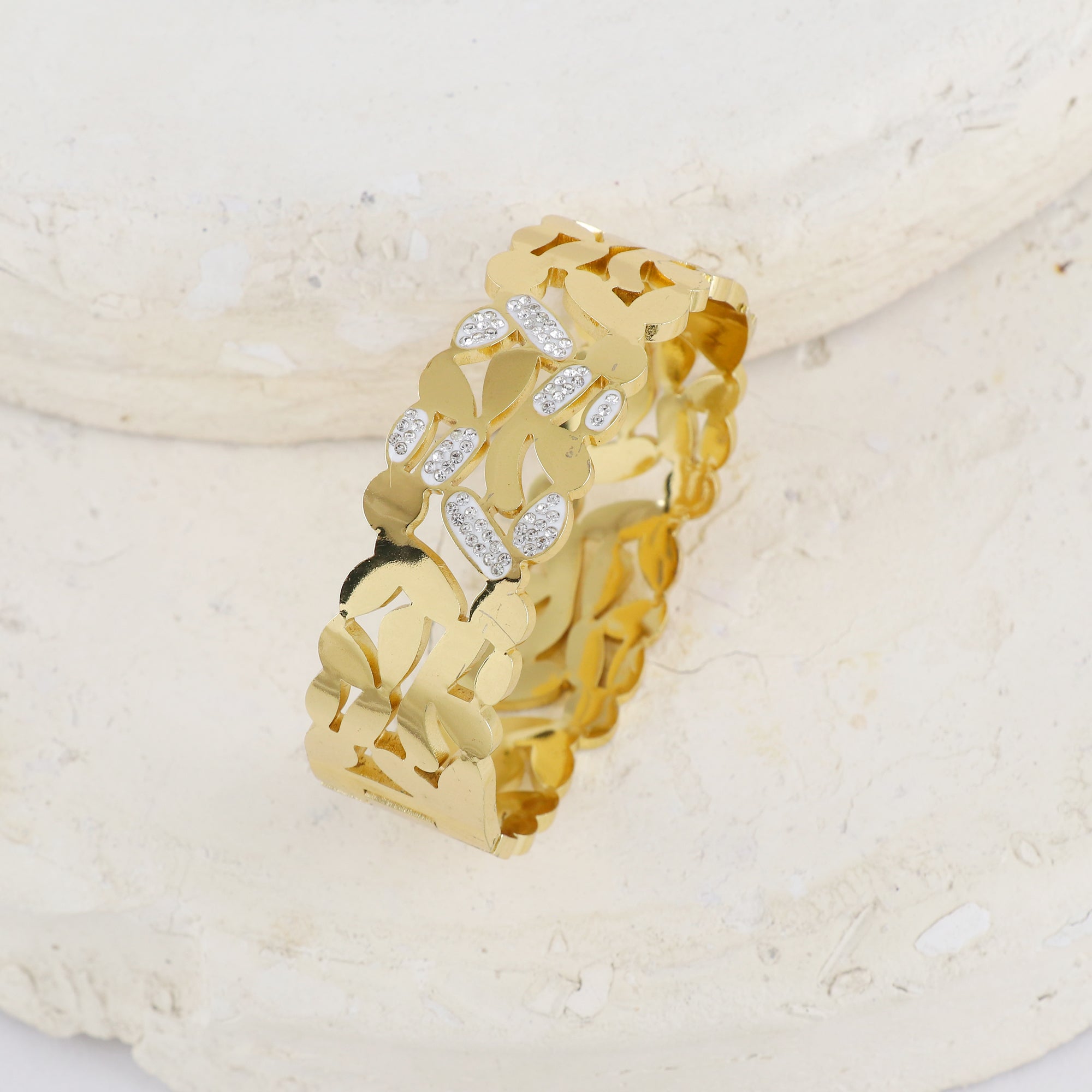 Eternal Bling Sparkling thick kada