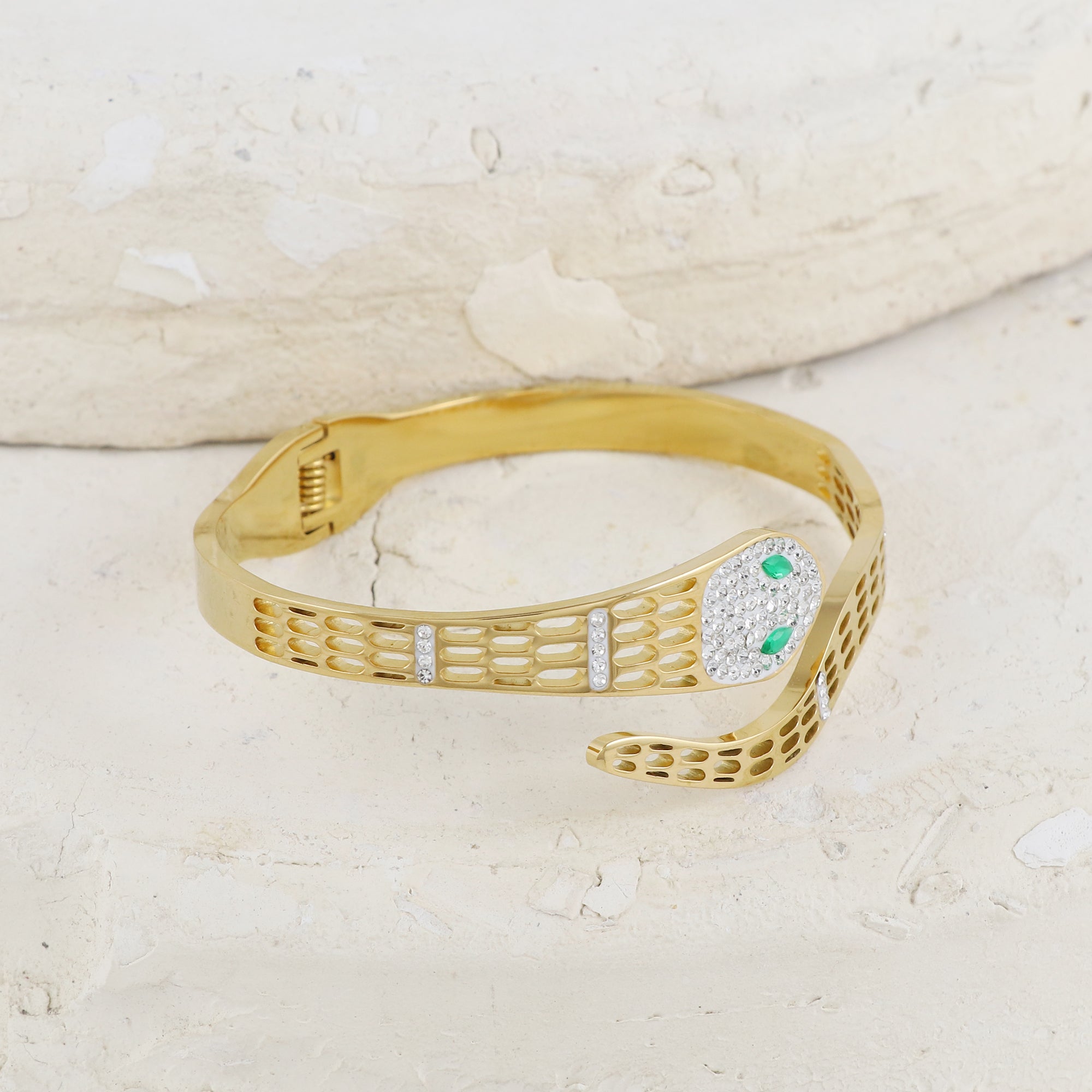 Eternal Bling Adjustable Snake Kada