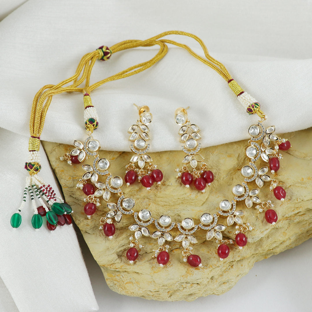 Eternal Bling Kundan Polki Set