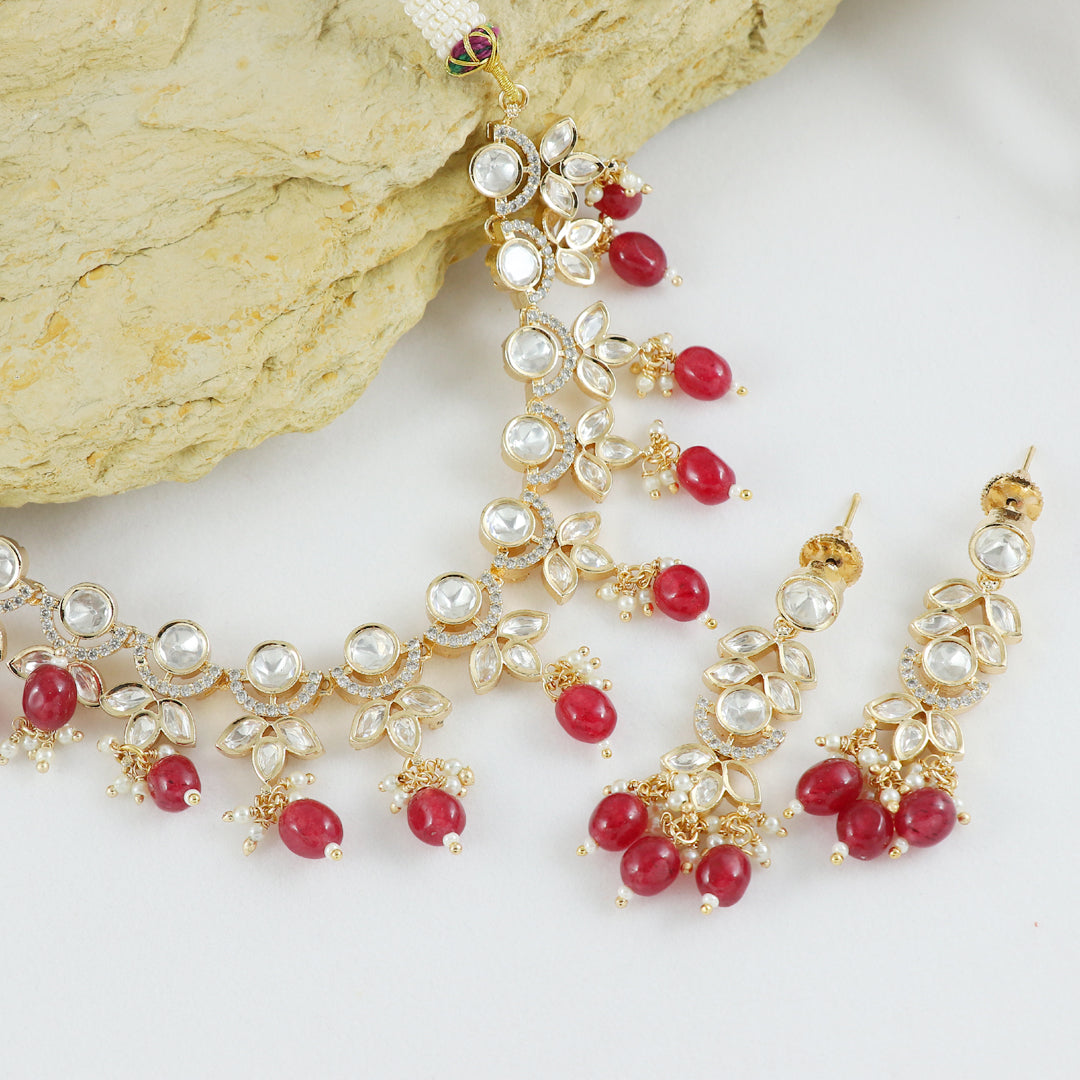 Eternal Bling Kundan Polki Set