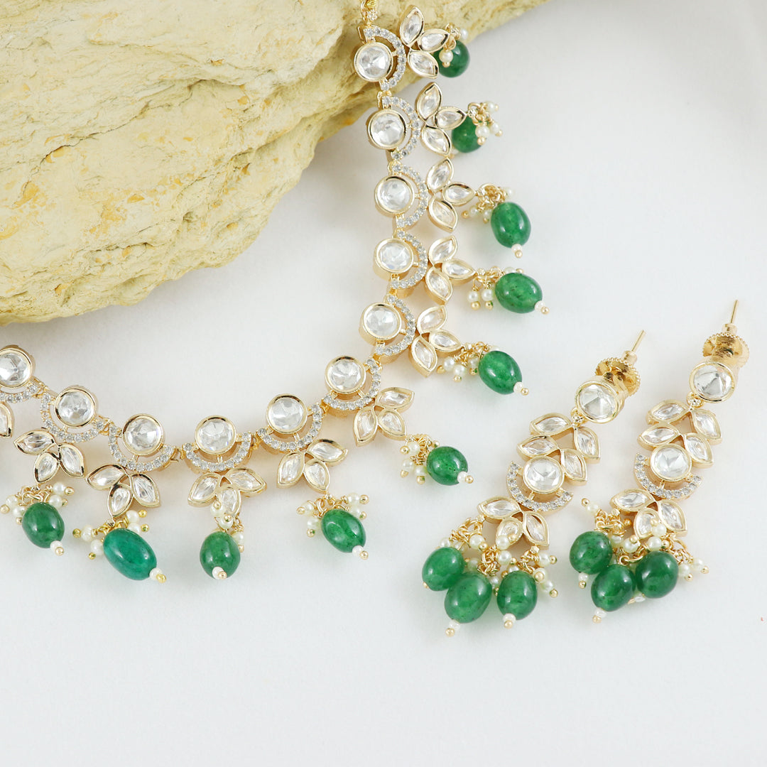 Eternal Bling Kundan Polki Set