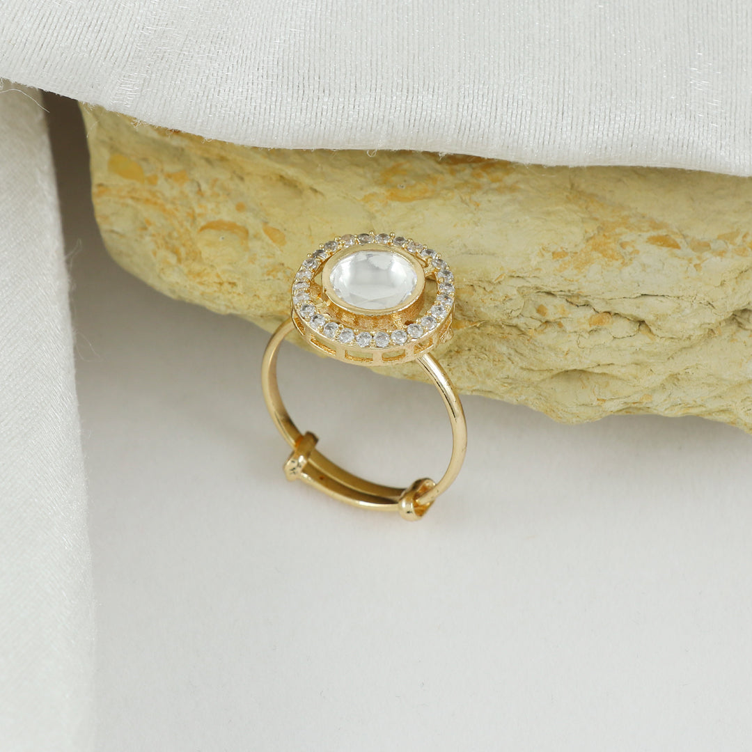 Eternal Bling Polki Ring
